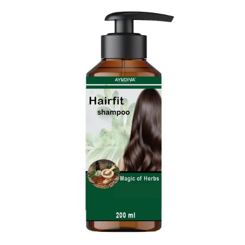 Ayudiva Herbals Hairfit Shampoo – Herbal Hair Care & Nourishing Formula – 200ml
