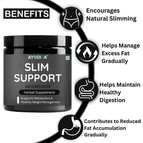 Ayudiva Herbals Slim Support – 60 Capsules