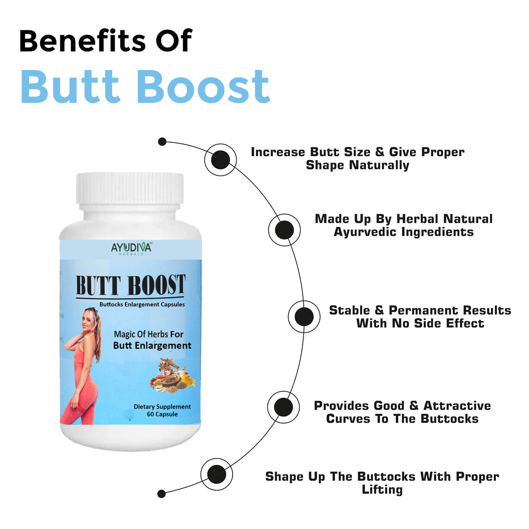 BUTT BOOST BUTTOCKS ENLARGEMENT CAPSULES